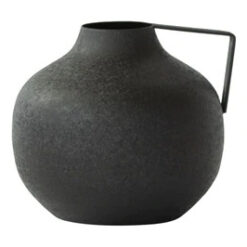 Vaas zwart 20x20x19cm