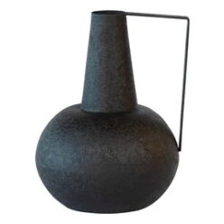 Vaas zwart 20x20x26cm